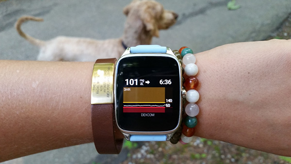 My Dexcom on Android Wear Watch