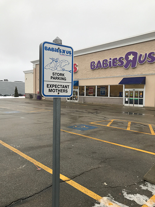maternity parking