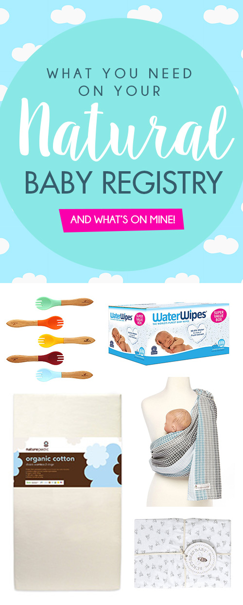 Natural Baby Registry Checklist Pinterest