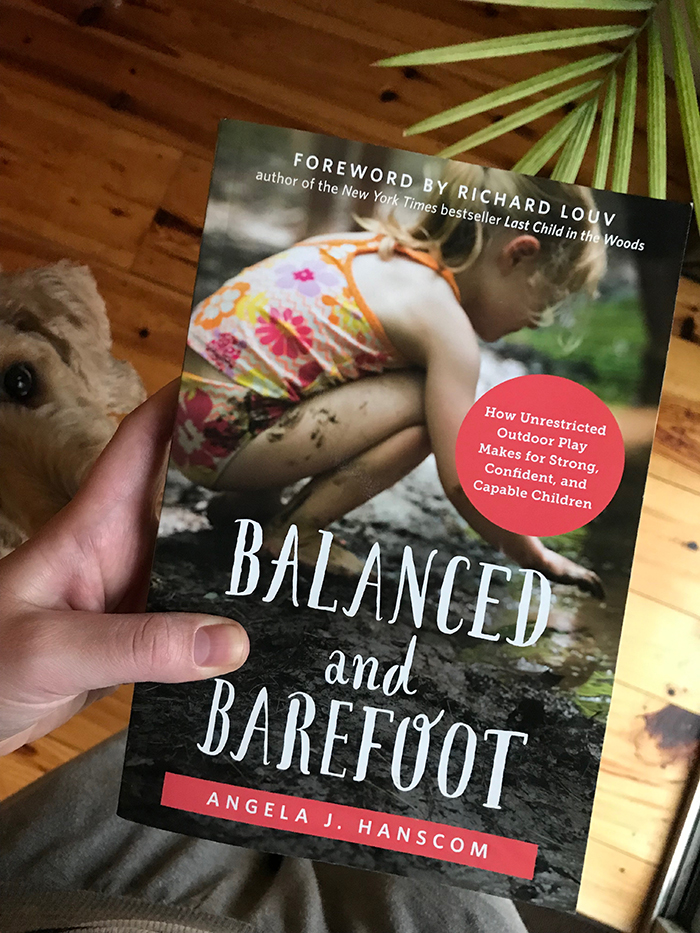 balanced and barefoot