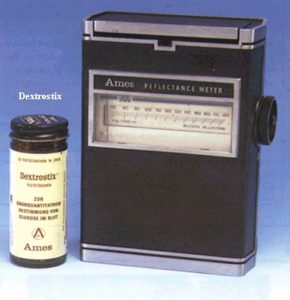 ames blood glucose meter 1970