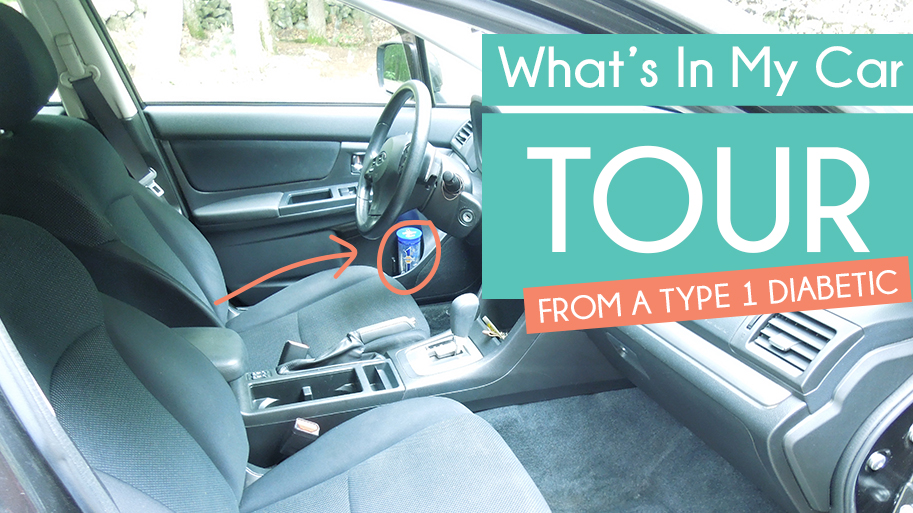 Car Tour What's In My Car as a Type 1 Diabetic