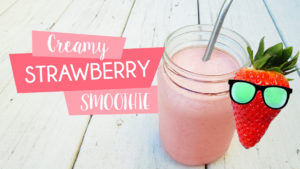 Creamy Strawberry Smoothie Recipe