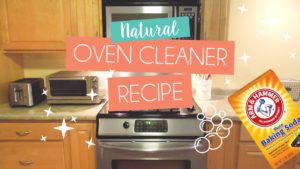 Natural Oven Cleaner Recipe Baking Soda
