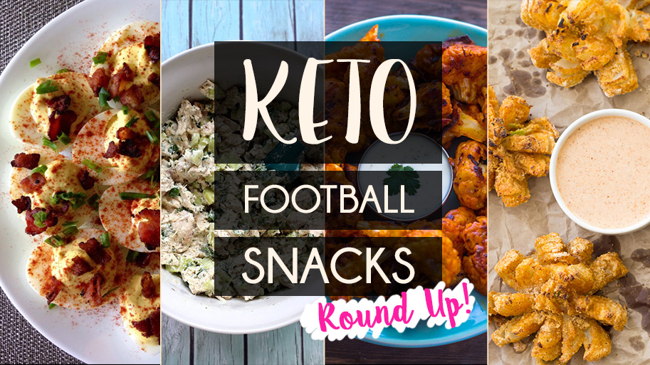 Keto Friendly Football food round up t1d blog