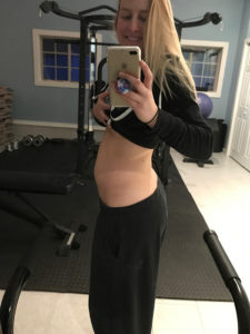 pregnancy updated belly 14 weeks