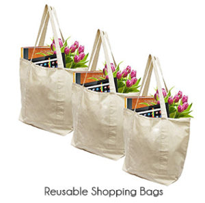 zero waste reusable shopping bag