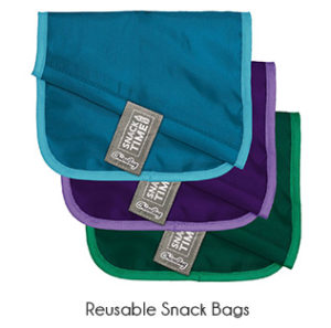 zero waste reusable snack pouch