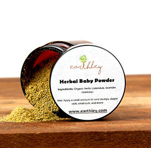 natural baby registry baby powder