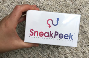 sneakpeek gender test kit
