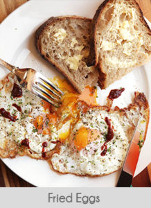 low carb breakfast ideas fried eggs