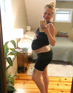 35 weeks pregnant diabetes