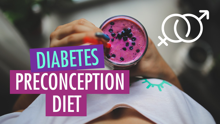 type one diabetes preconception diet