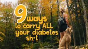 9 ways to carry t1d supplies