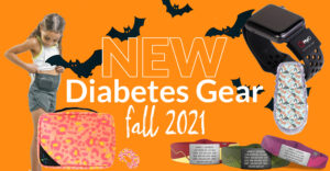 photo collage of NEW Diabetes Gear for Fall 2021