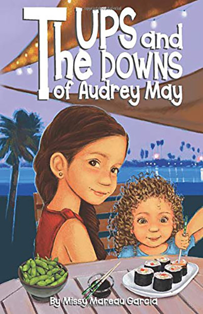 book cover- the ups and downs of audrey may