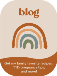 t1d diabetes blog recipes pregnancy