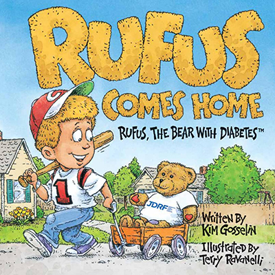 rufus comes home t1d book