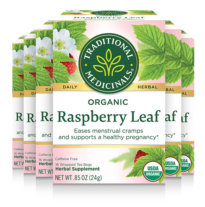 Traditional Medicinals Red Raspberry Leaf Tea